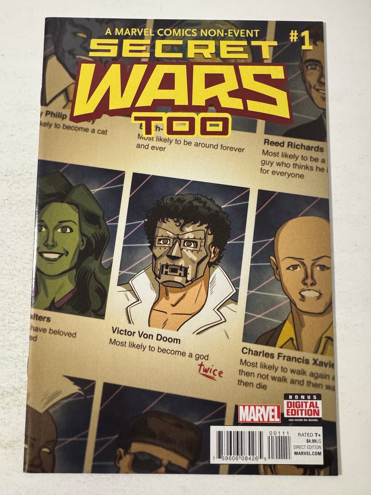 SECRET WARS TOO #1 NM