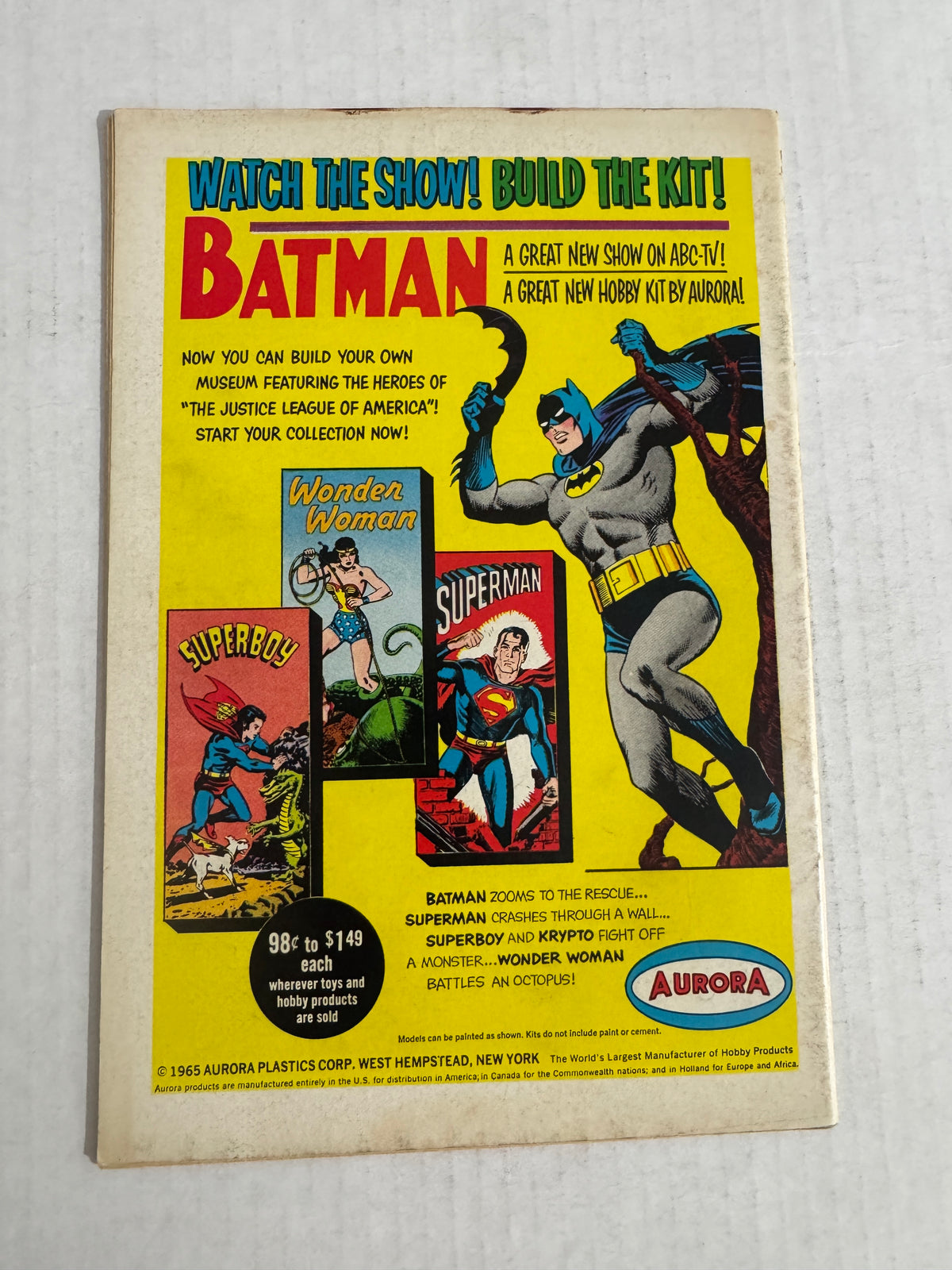 JUSTICE LEAGUE OF AMERICA #44 VG/FN