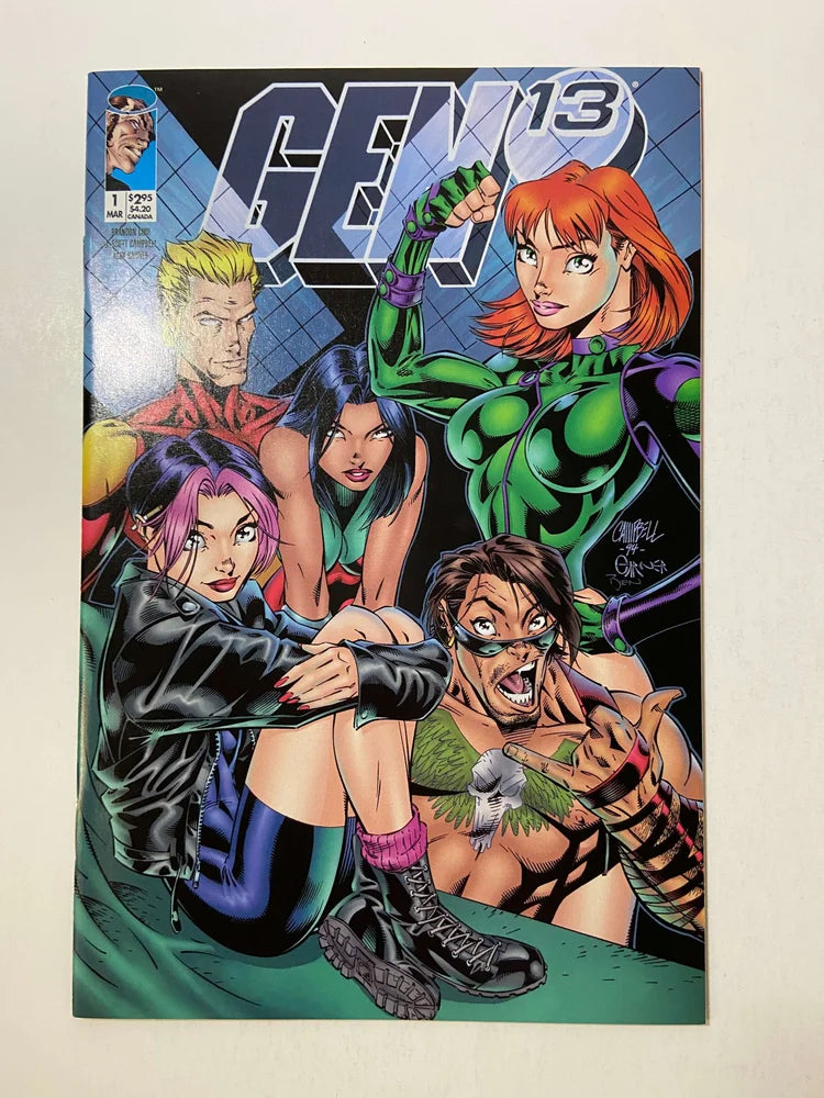GEN13 #1 Vol 2 J Scott Campbell B Variant