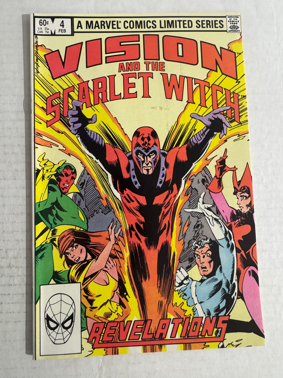 VISION AND THE SCARLET WITCH #4 NM