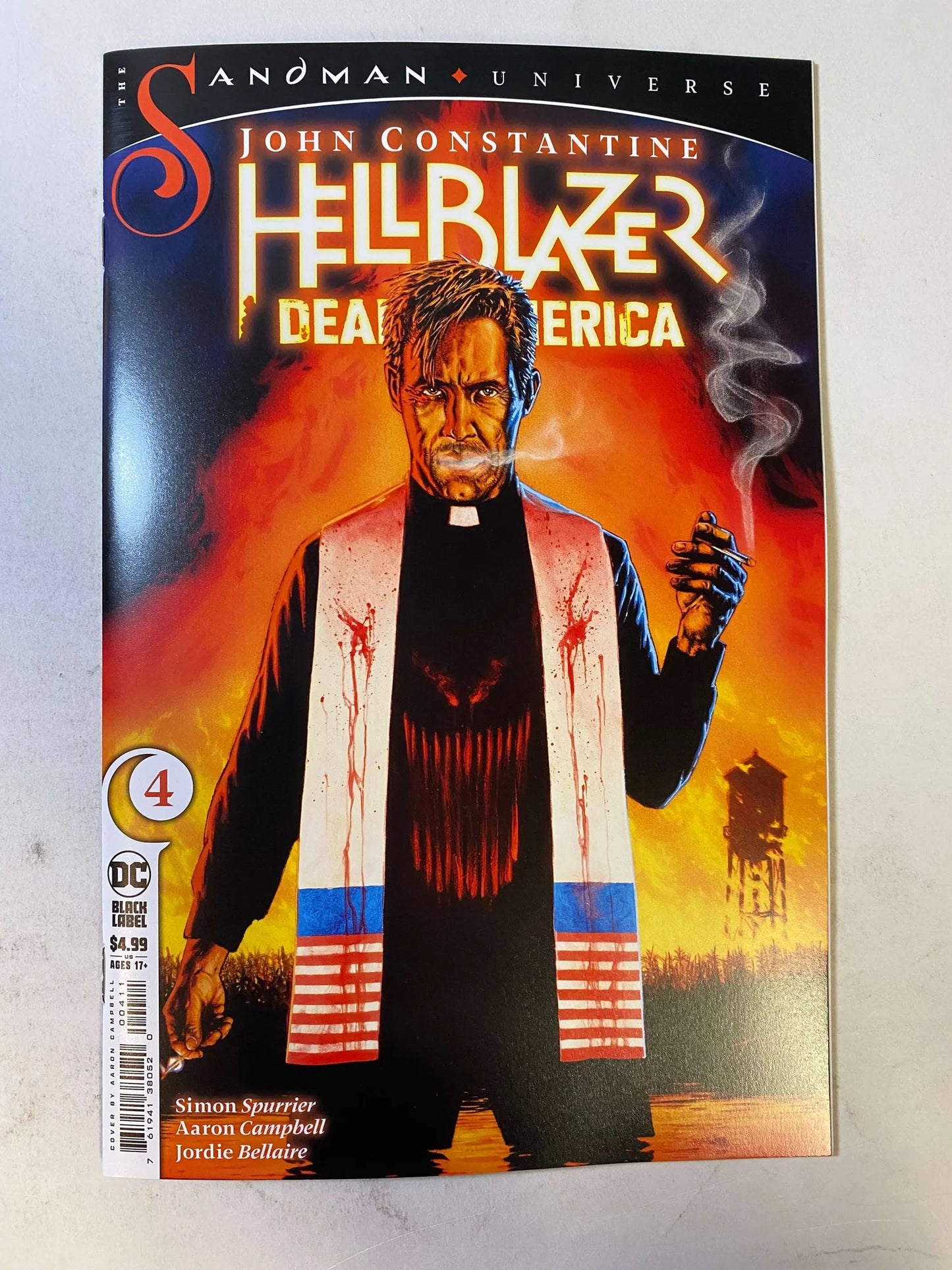 JOHN CONSTANTINE HELLBLAZER Dead In America #4 NM
