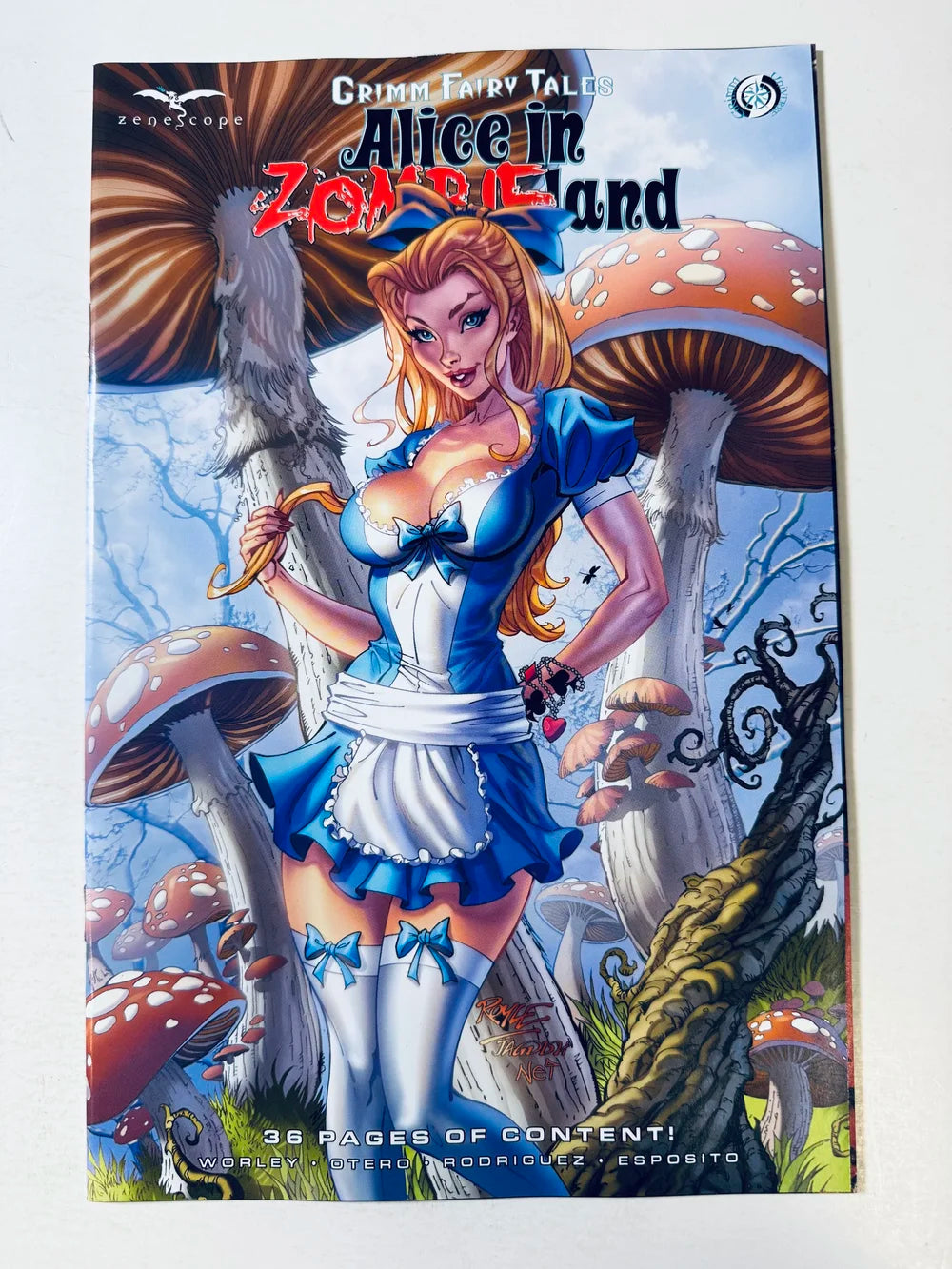 GRIMM FAIRY TALES Alice in Zombieland NM John Royle C Variant