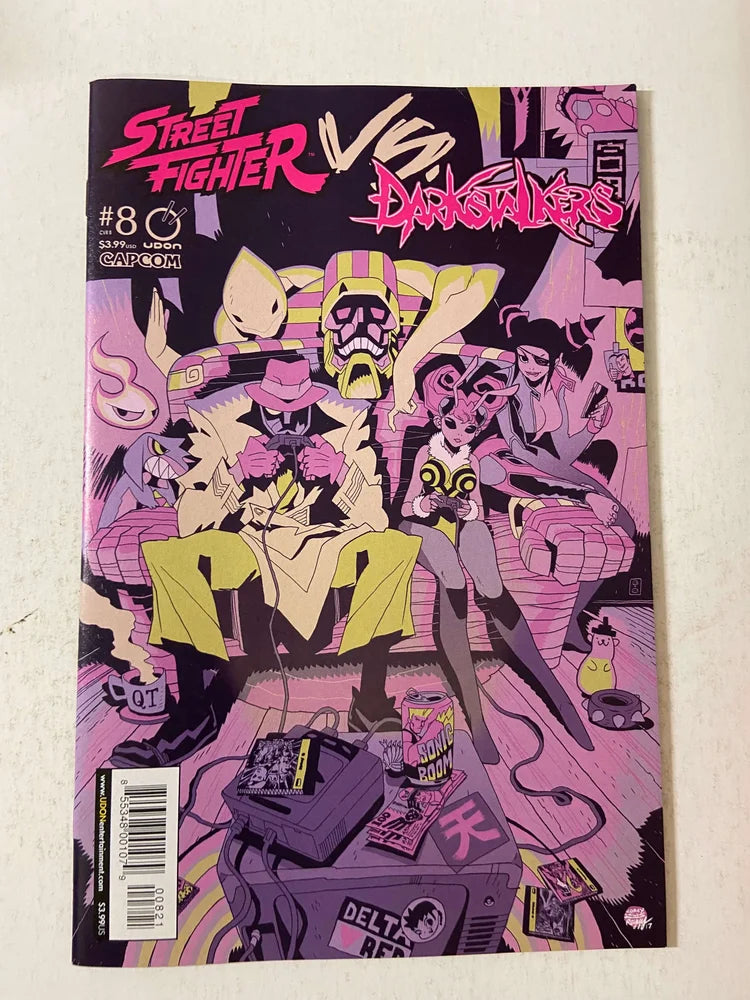 STREET FIGHTER VS DARKSTALKERS #8 B Variant