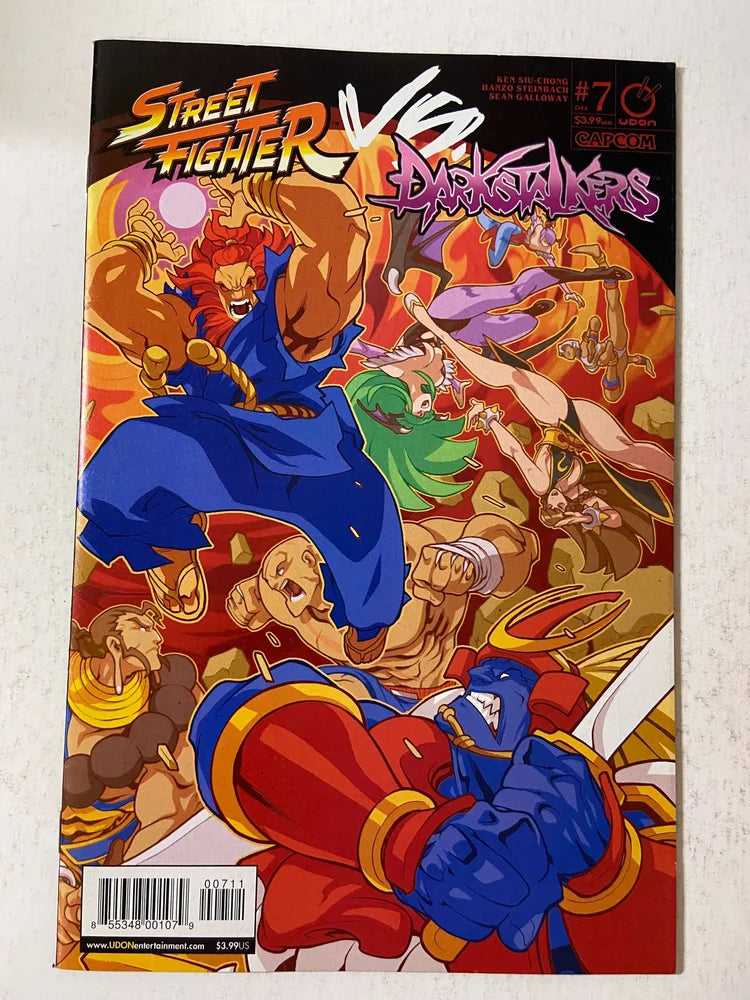 STREET FIGHTER VS DARKSTALKERS #7 NM