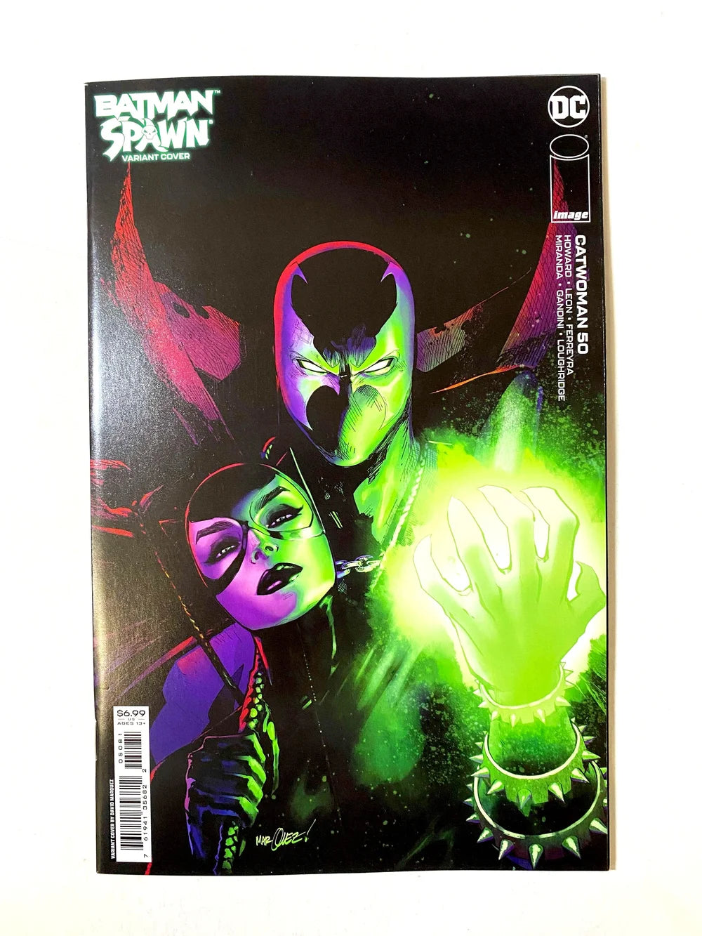 CATWOMAN #50 Vol 5 NM David Marquez Spawn Variant