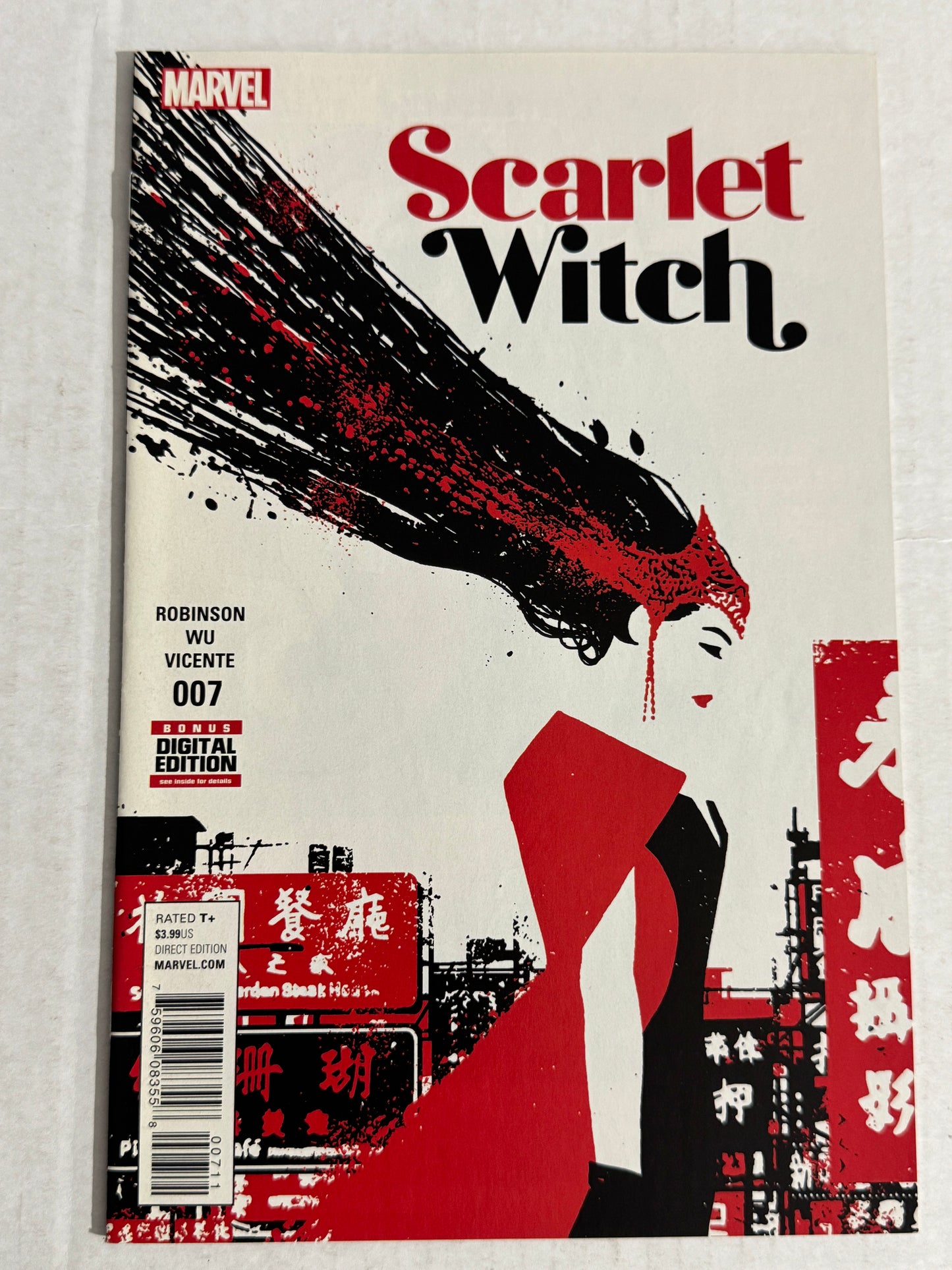SCARLET WITCH #7 Vol 2 NM David Aja Cover