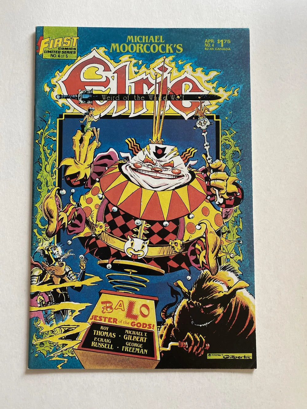 Michael Moorcock's ELRIC Weird of the White Wolf #4 NM-