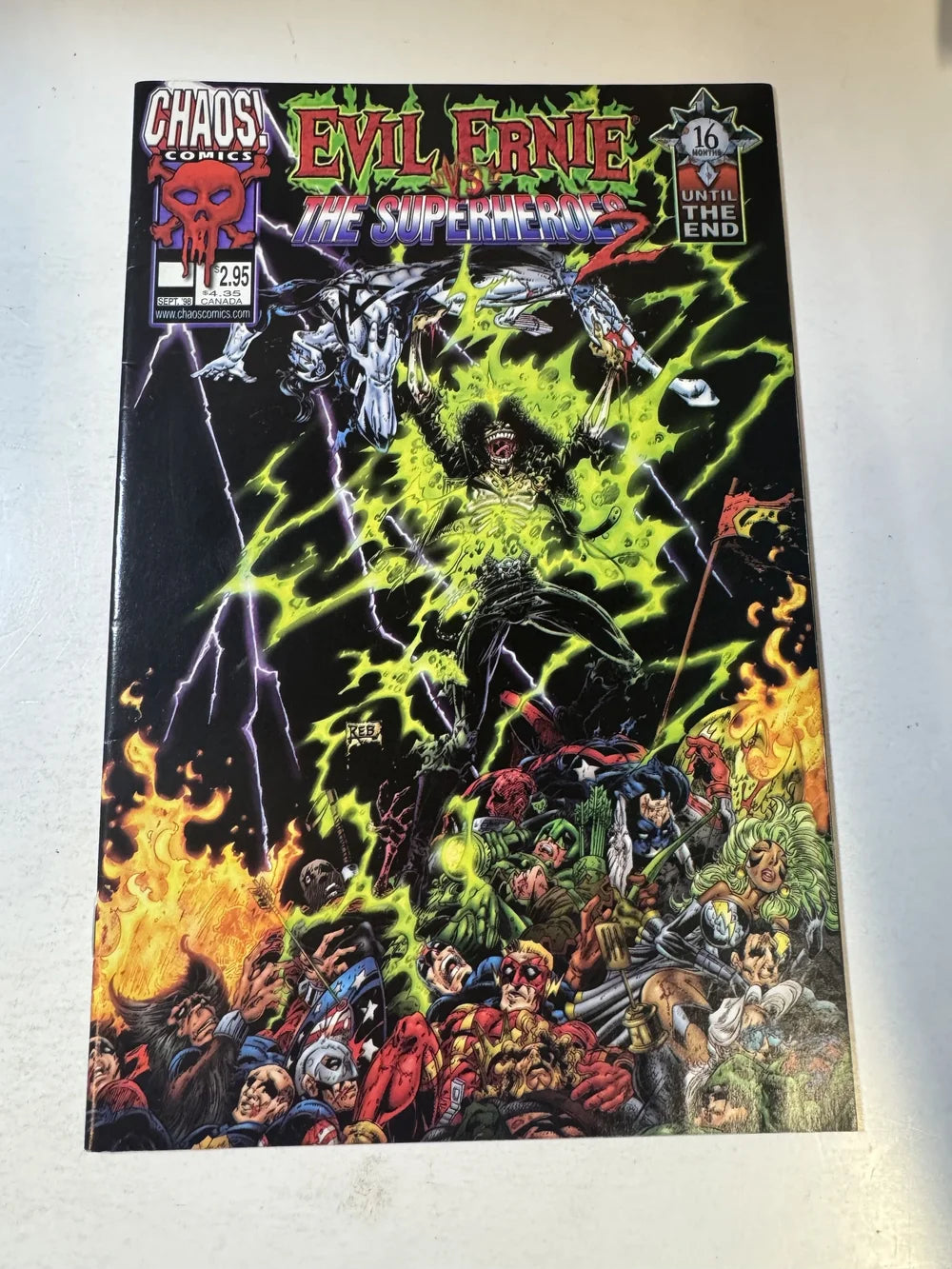 EVIL ERNIE Vs The Superheroes 2 VF/NM