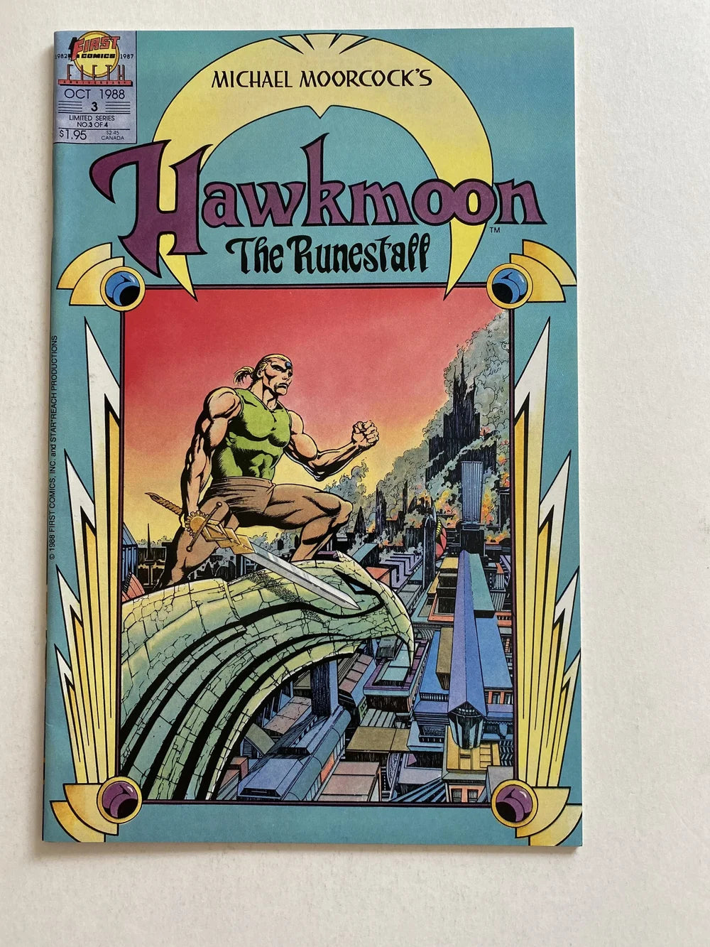 Michael Moorcock's HAWKMOON The Runestaff #3 NM-