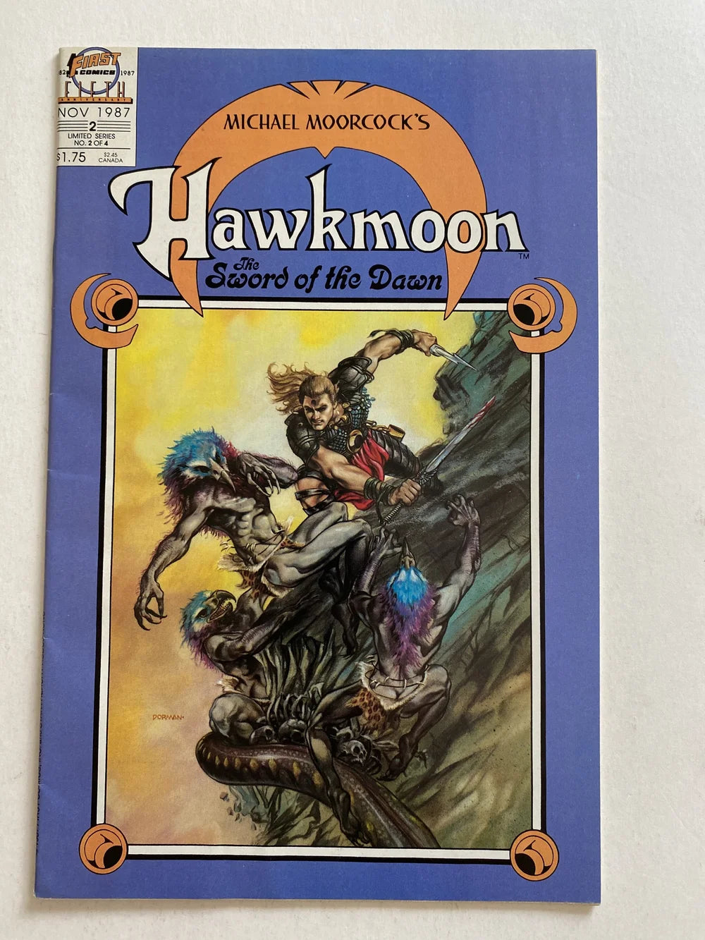 Michael Moorcock's HAWKMOON The Sword of THe Dawn #2 VF