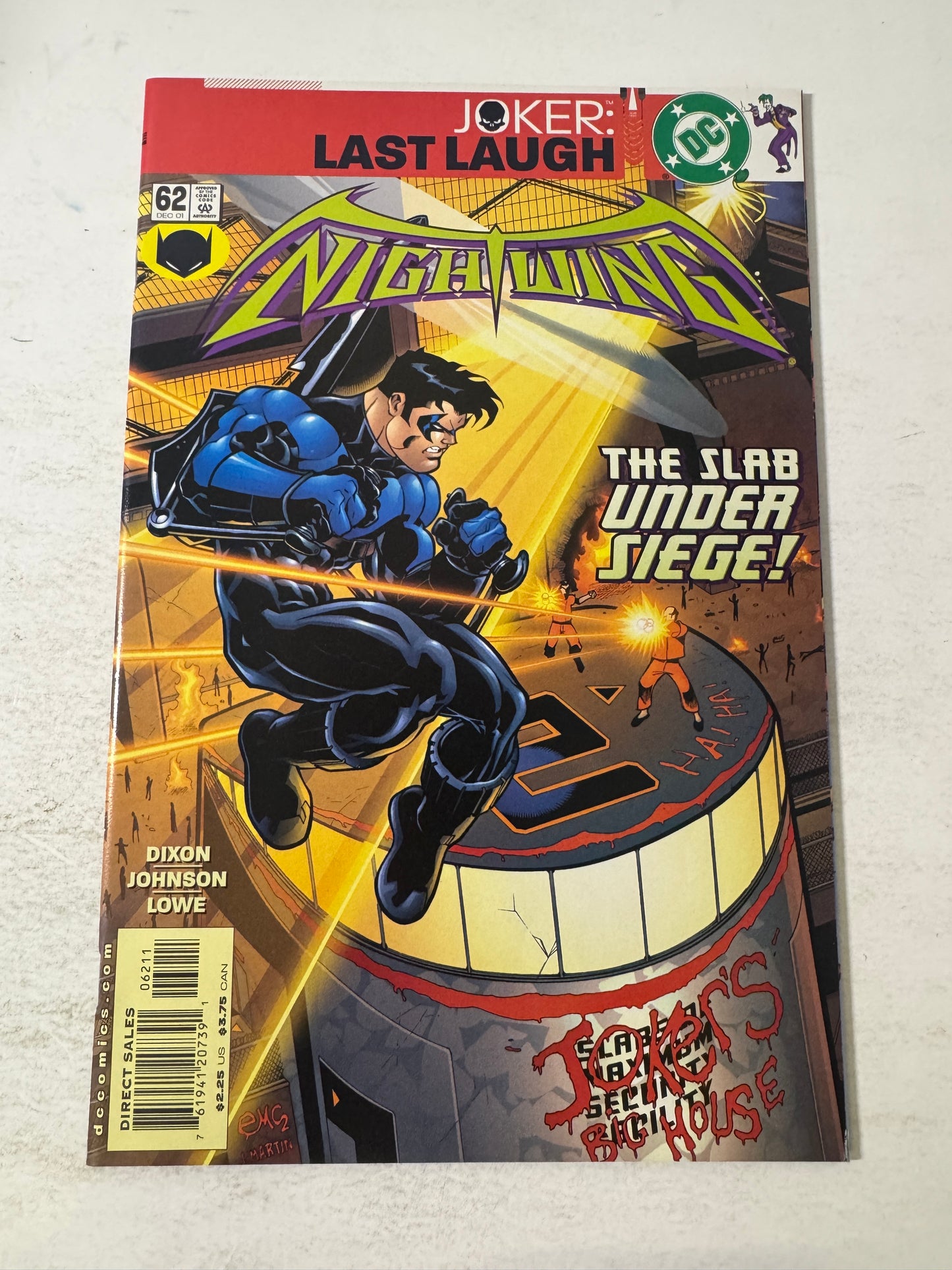 NIGHTWING #62 Vol 2 NM Ed McGuinness Cover