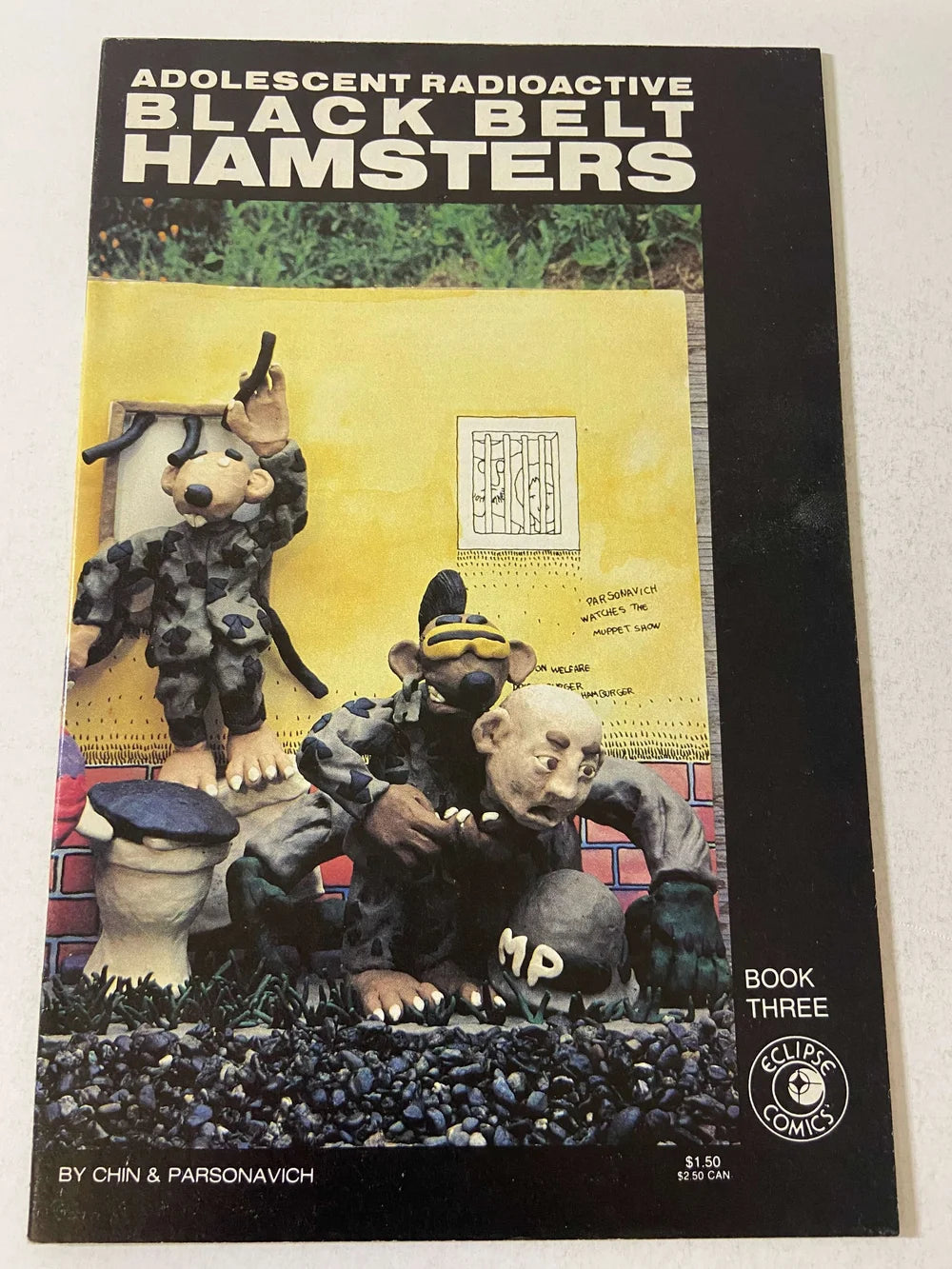 ADOLESCENT RADIOACTIVE BLACK BELT HAMSTERS #3 NM-