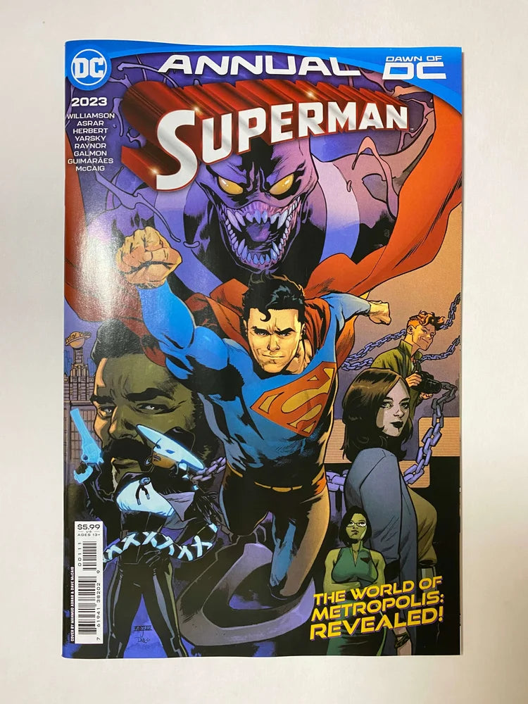 SUPERMAN ANNUAL #2023 NM Mahmud Asrar Cover