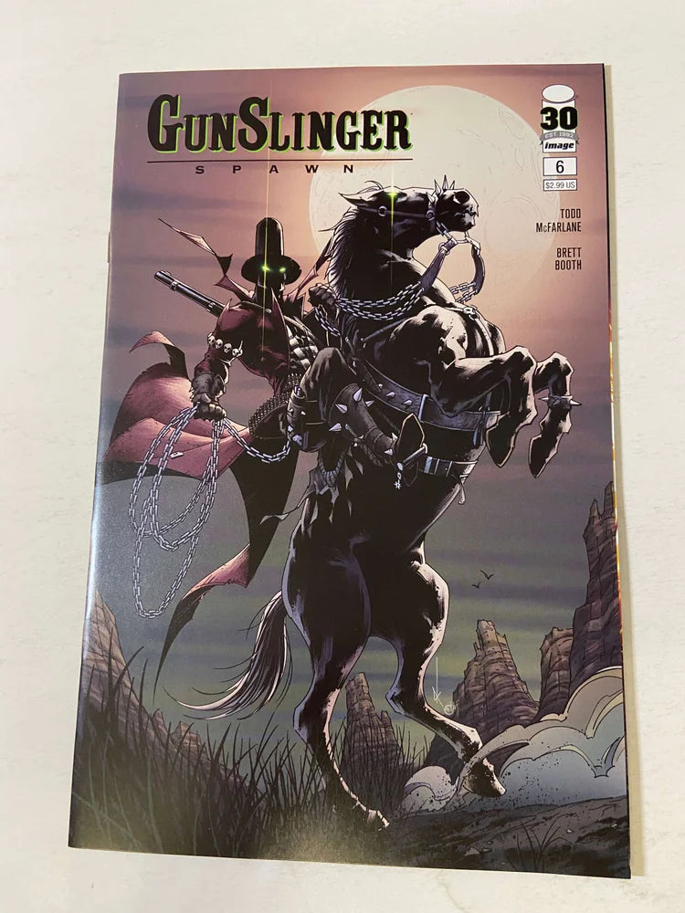 GUNSLINGER SPAWN #6 NM Keane B Variant