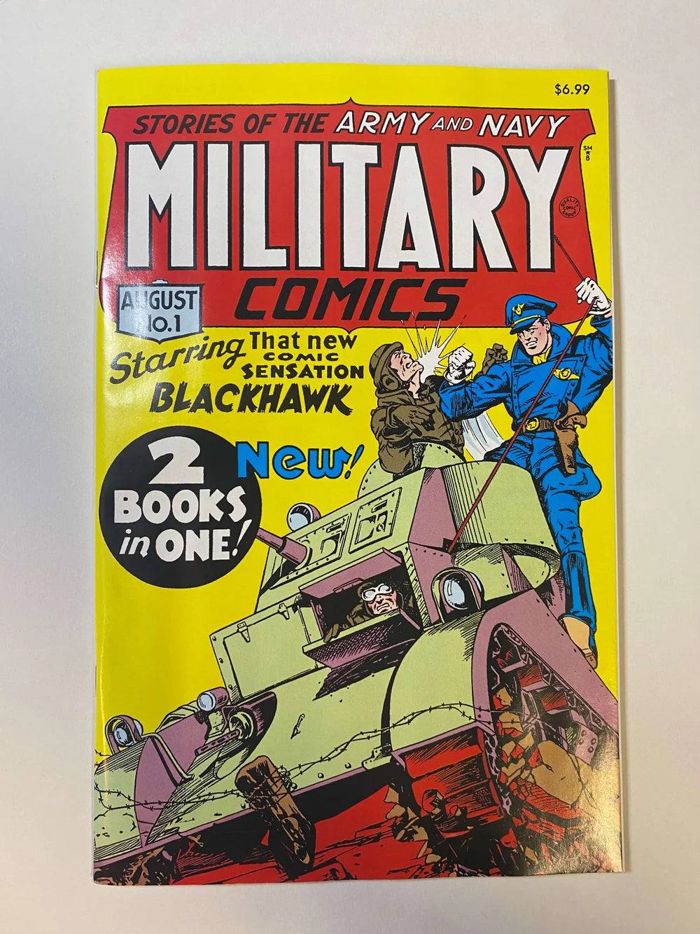 MILITARY COMICS #1 NM Facsimile