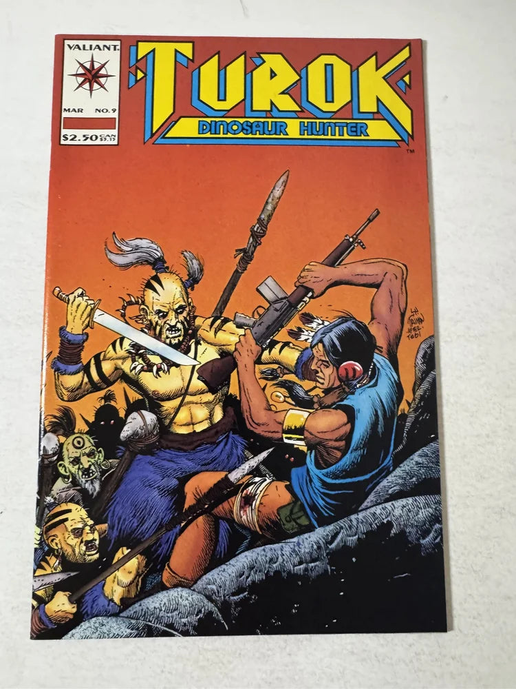 TUROK DINOSAUR HUNTER #9 NM