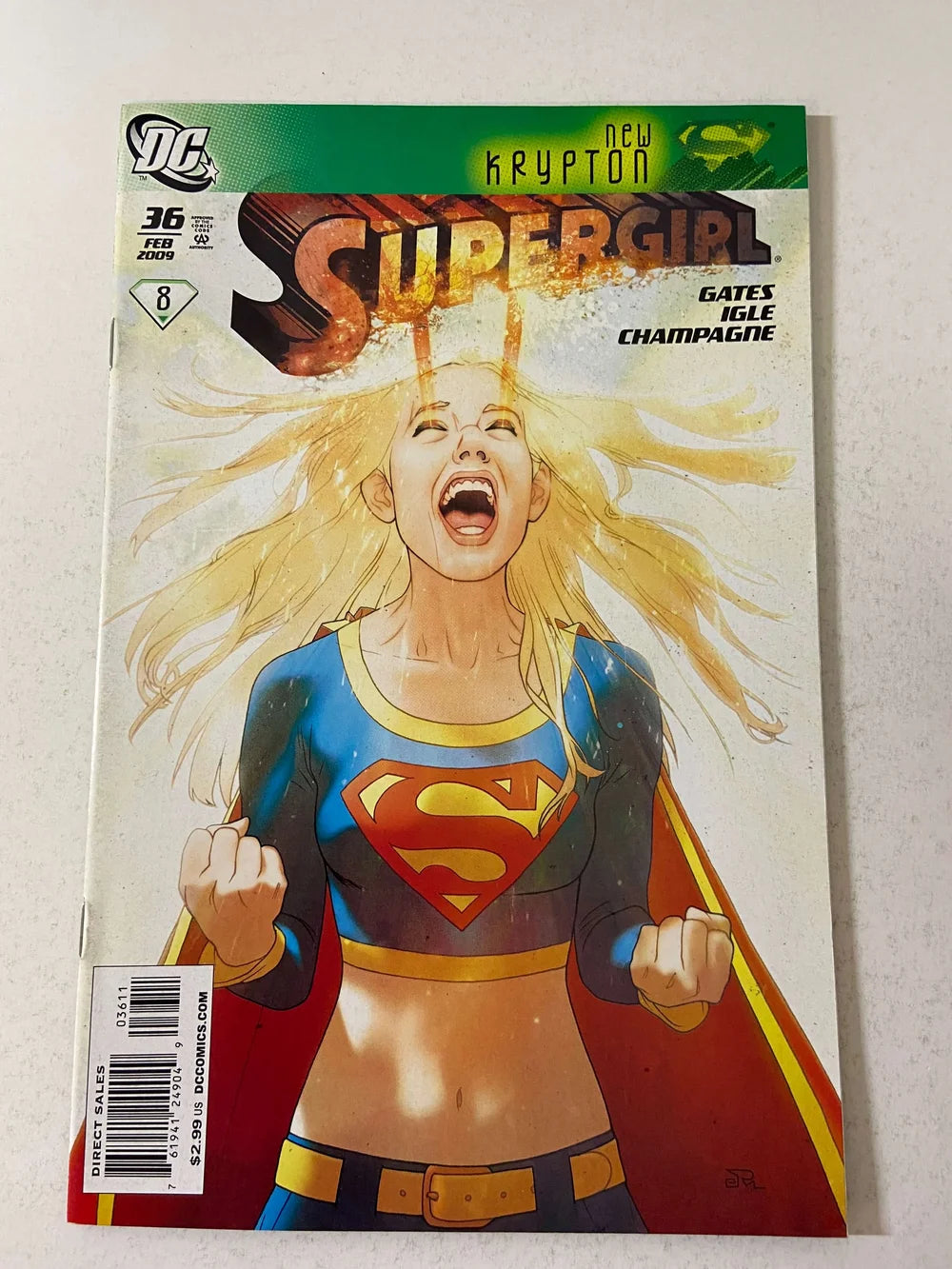 SUPERGIRL #36 Vol 5 NM Joshua Middleton Cover