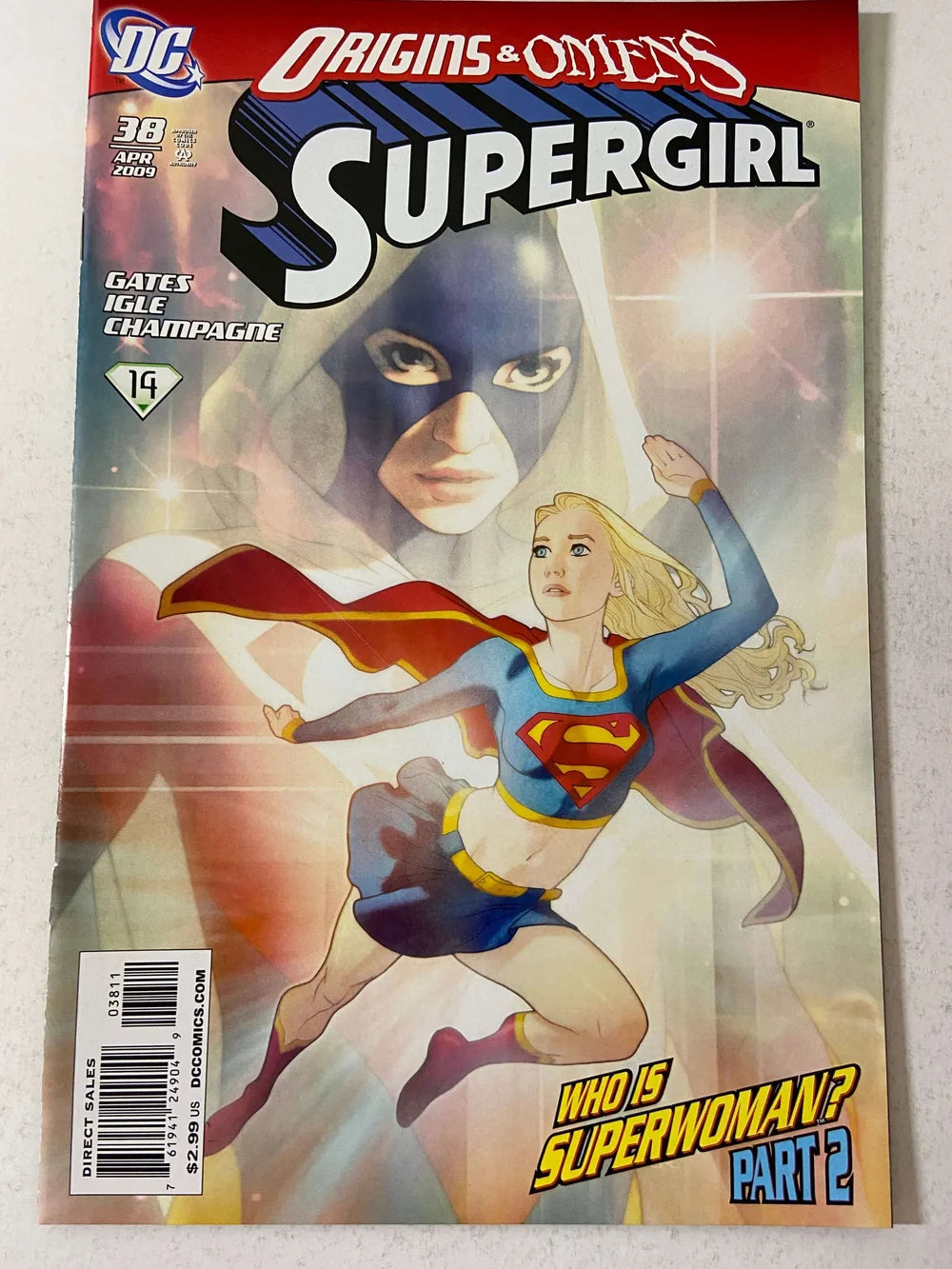 SUPERGIRL #38 Vol 5 NM Joshua Middleton Cover