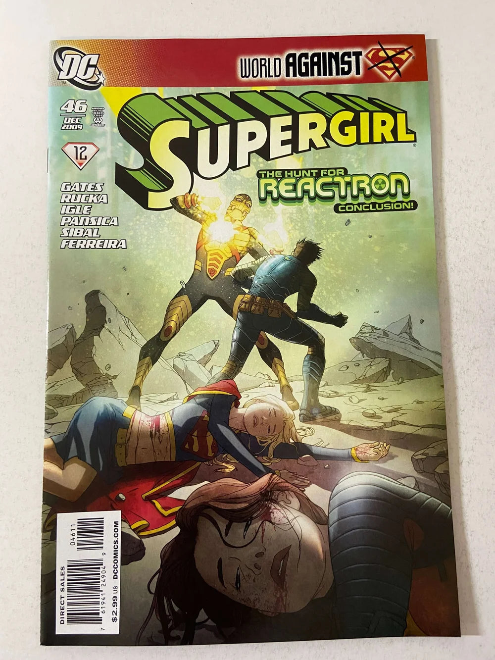 SUPERGIRL #46 Vol 5 NM- Joshua Middleton Cover