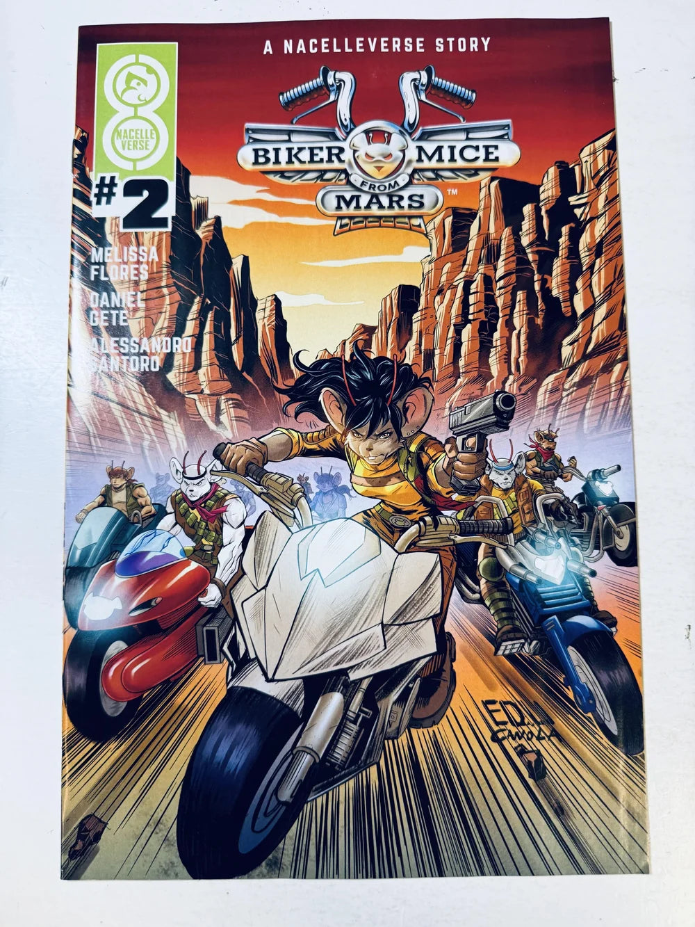 BIKER MICE FROM MARS #2 NM (Nacelle)