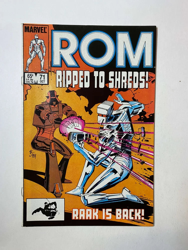 ROM 71 VF/NM Bill Sienkiewicz Cover