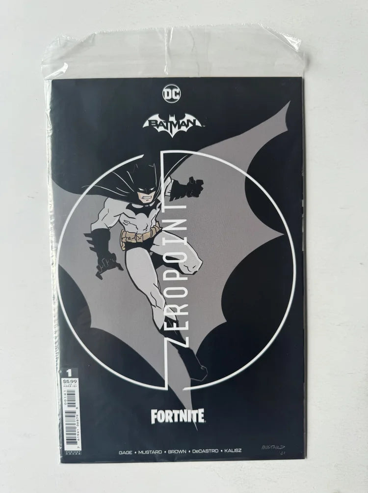 BATMAN FORTNITE #1 NM Sealed Mustard Variant