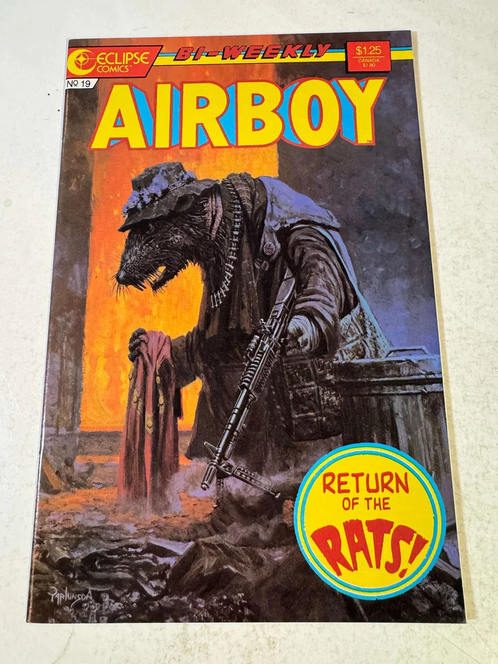 AIRBOY #19 NM-