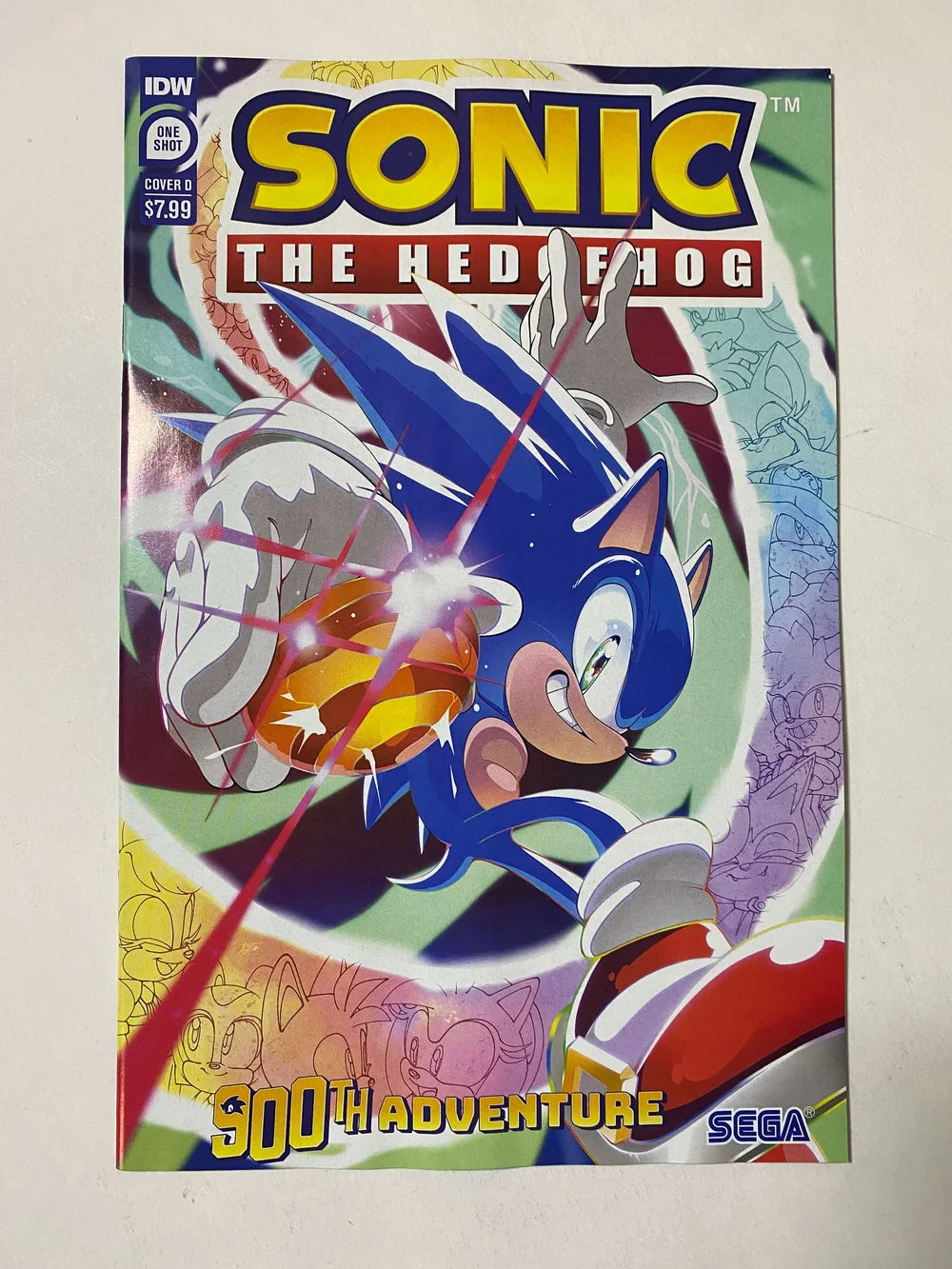 SONIC THE HEDGEHOG 900th Adventure NM D Variant