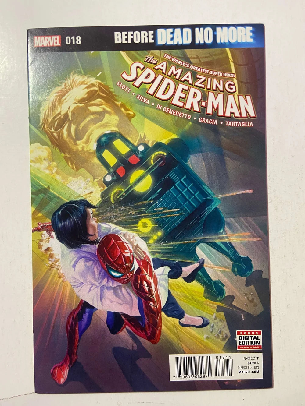 AMAZING SPIDER-MAN #18 Vol 4 NM Alex Ross Cover