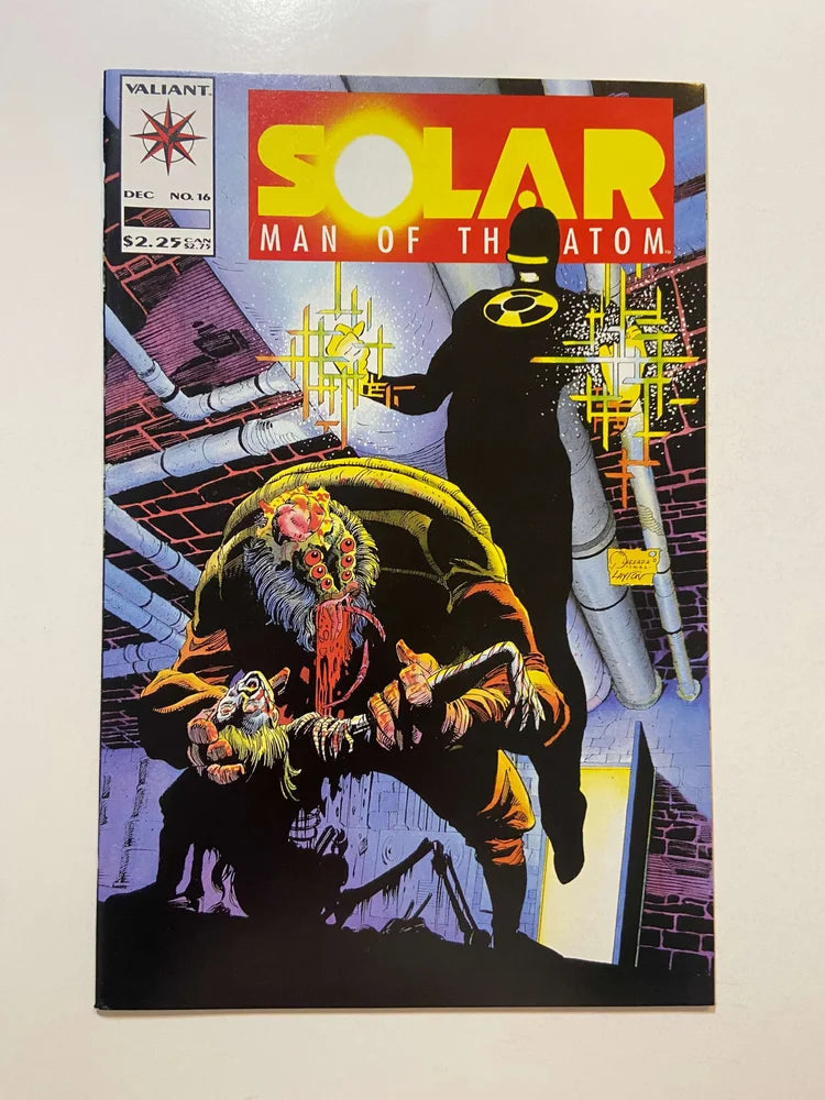 SOLAR MAN OF THE ATOM #16 Joe Quesada Cover