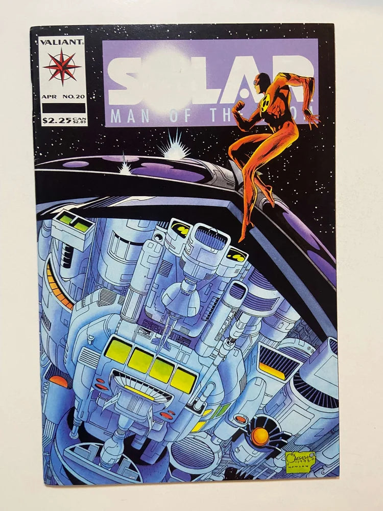 SOLAR MAN OF THE ATOM #20 Joe Quesada Cover