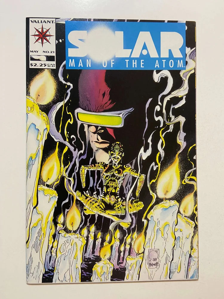 SOLAR MAN OF THE ATOM #21 Joe Quesada Cover