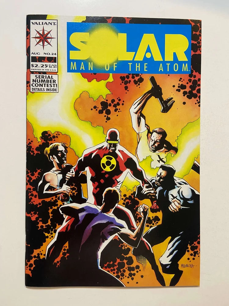 SOLAR MAN OF THE ATOM #24 NM Mike Mignola Cover