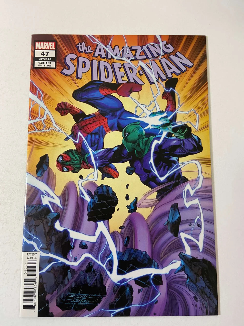 AMAZING SPIDER-MAN #47 Vol 5 NM Mark Bagley Variant