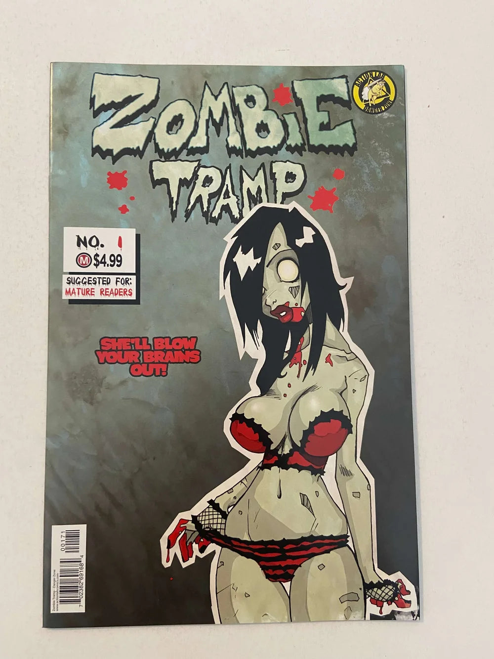 ZOMBIE TRAMP Origins #1 NM Dan Mendoza Replica Variant