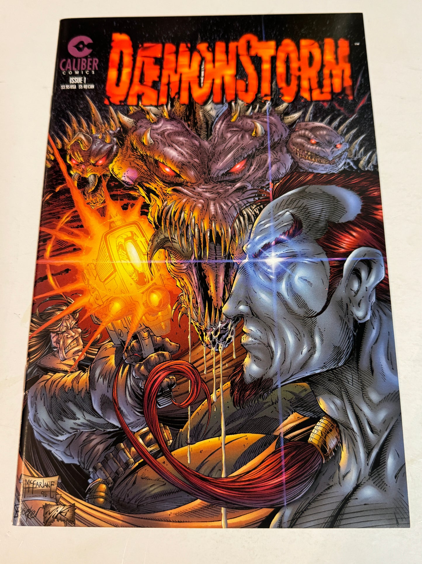 DAEMONSTORM #1 NM- Todd McFarlane Cover