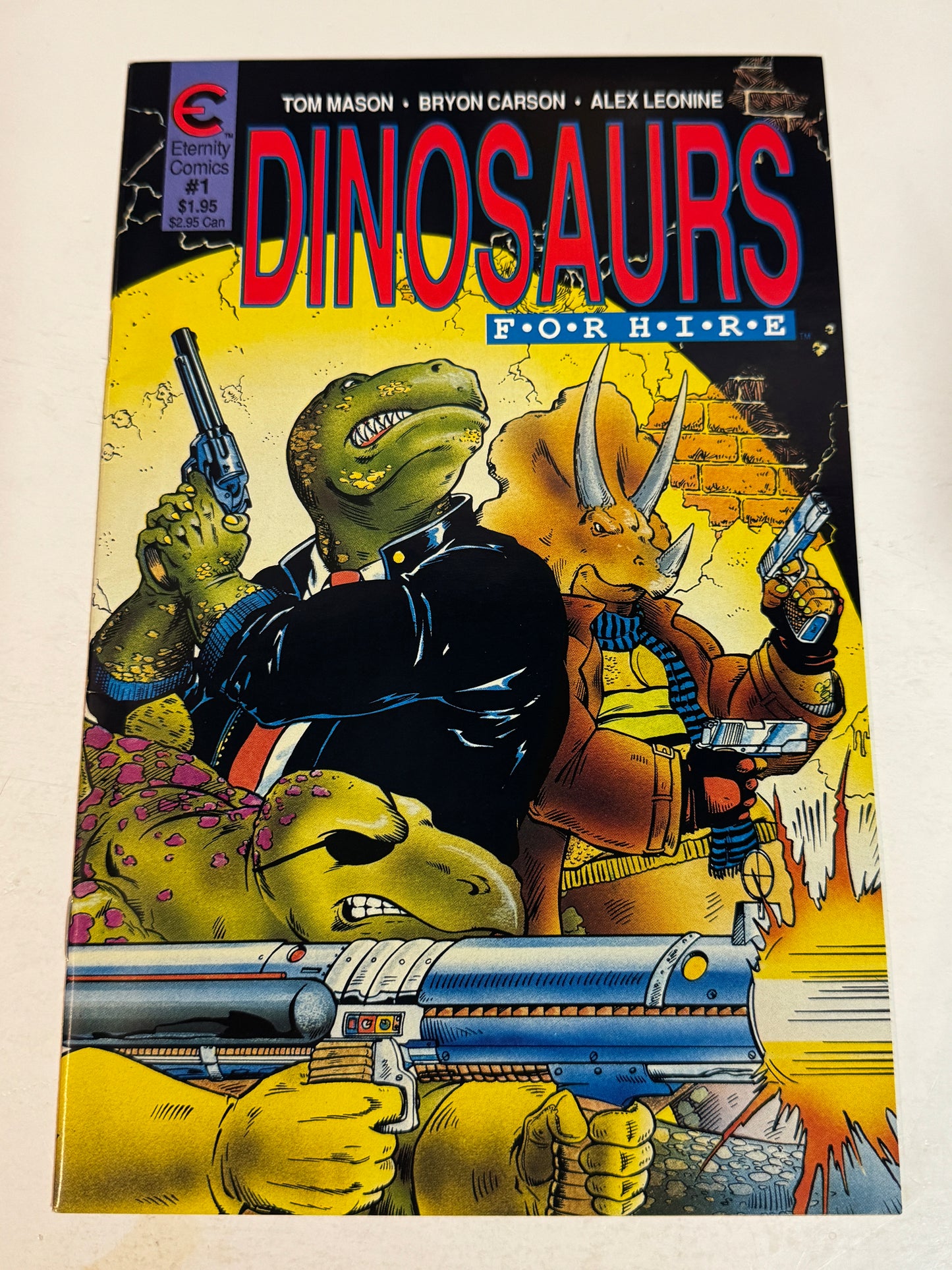 DINOSAURS FOR HIRE #1 NM- Eternity Comics