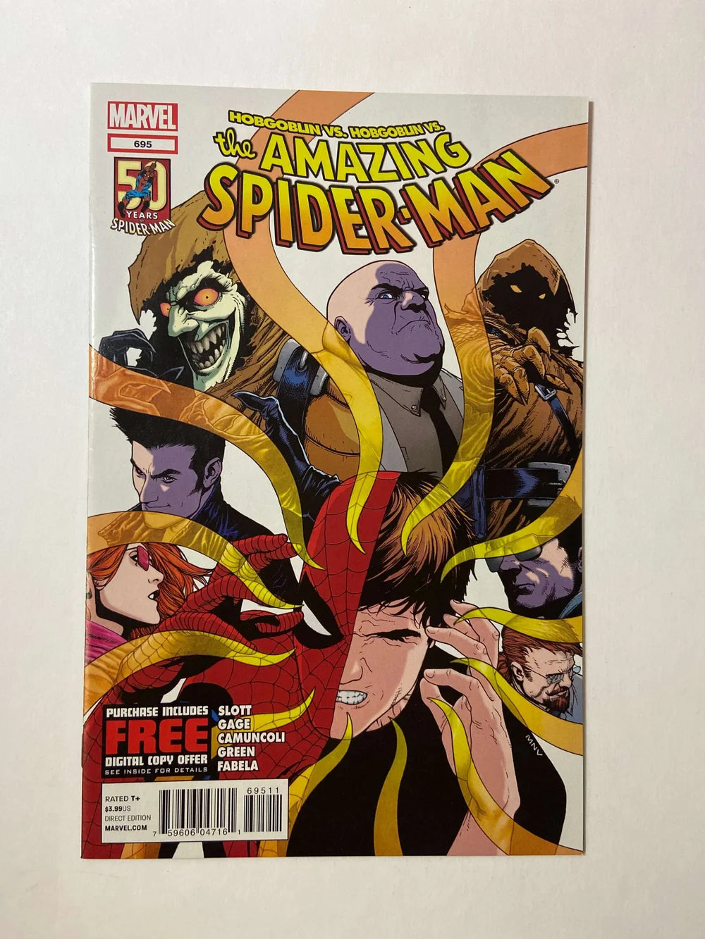 AMAZING SPIDER-MAN #695 NM Steve McNiven Cover