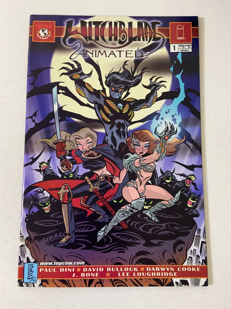 WITCHBLADE ANIMATED #1 Darwyn Cooke Cover