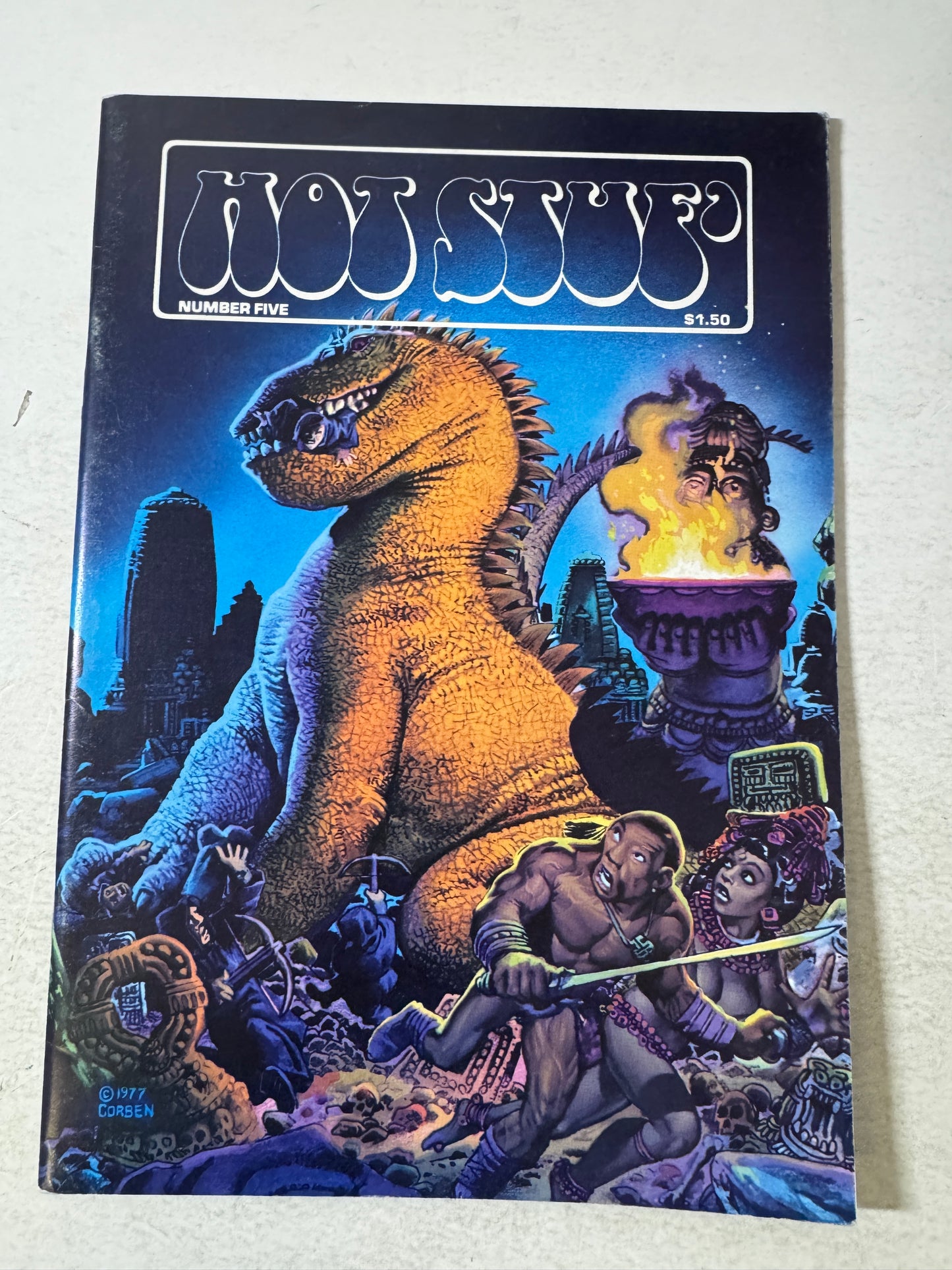 HOT STUFF #5 VF/NM Richard Corben Cover