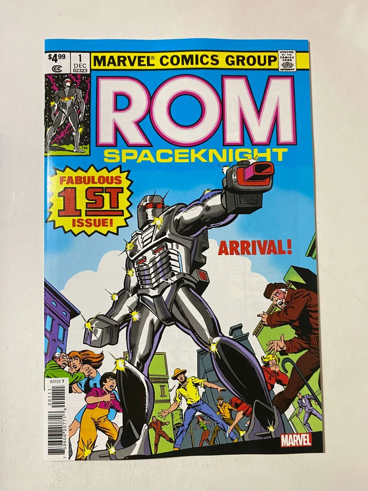ROM #1 NM Facsimile Frank Miller Cover