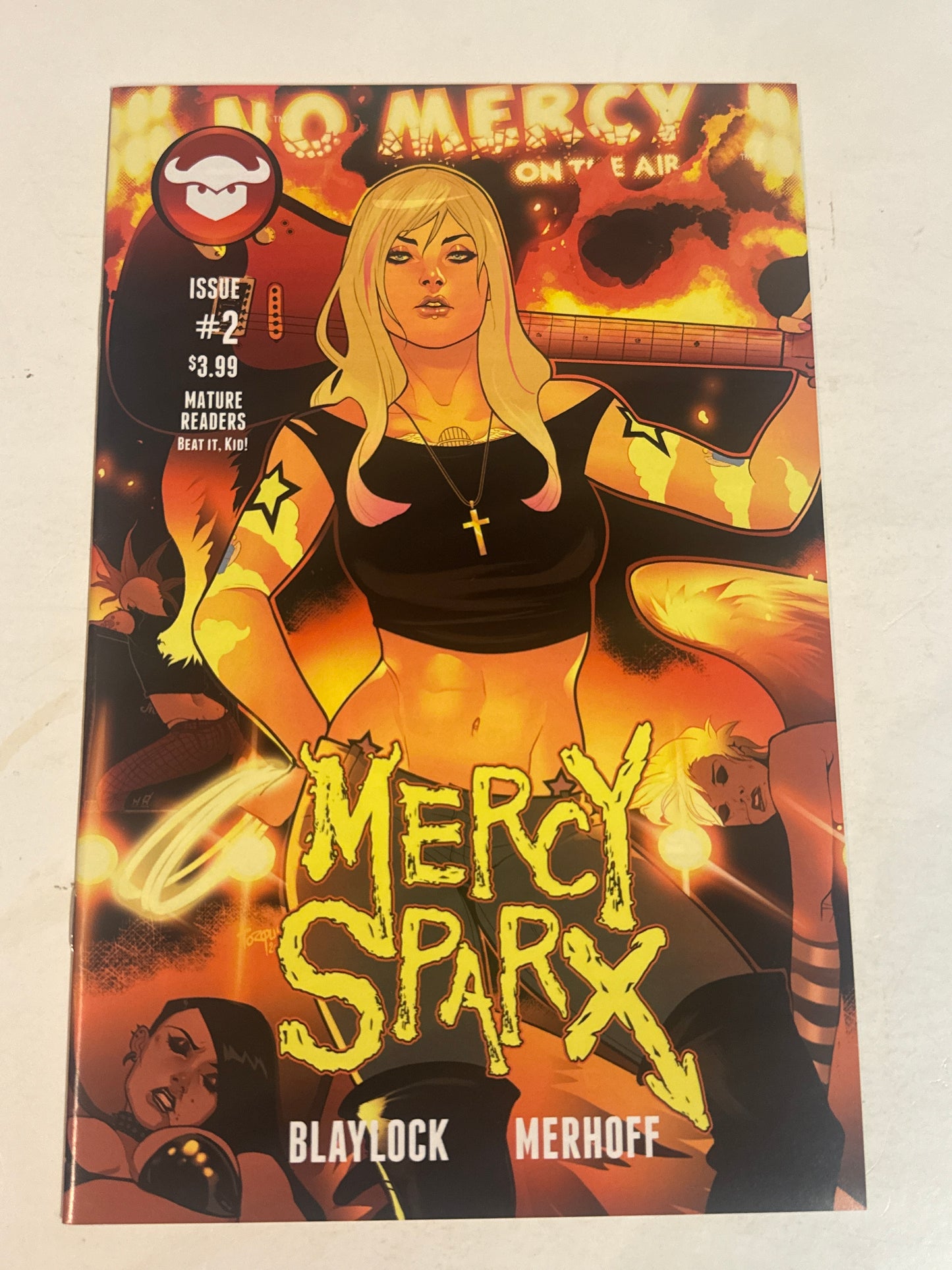 MERCY SPARX #2 VF+ B Elizabeth Torque Variant