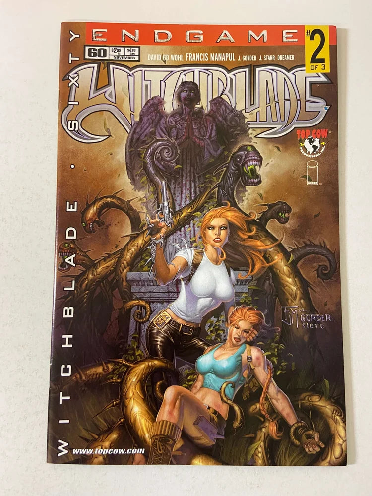 WITCHBLADE #60 NM- Francis Manapul Cover