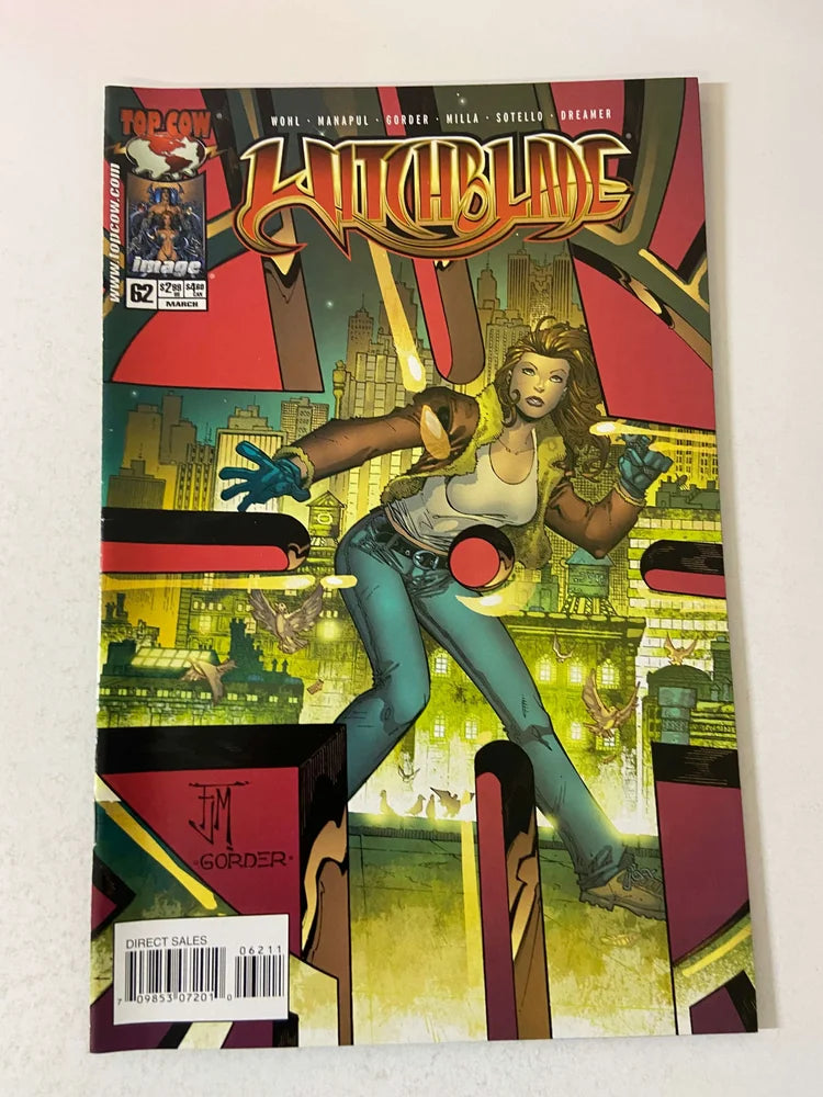 WITCHBLADE #62 NM Francis Manapul Cover