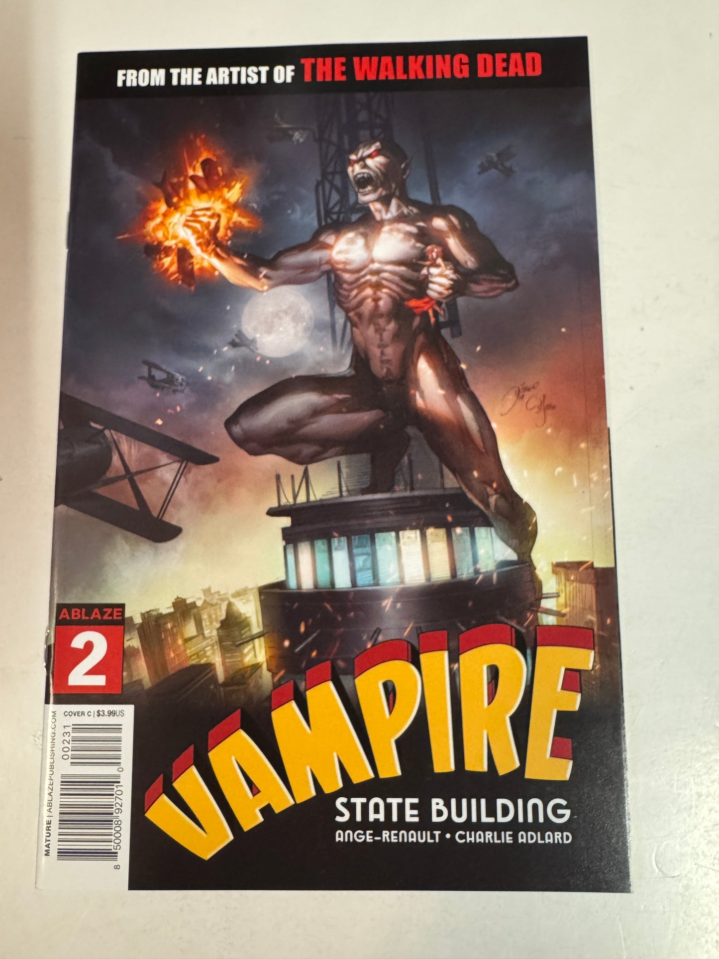 VAMPIRE STATE BUILDING #2 NM C Gaudino Variant