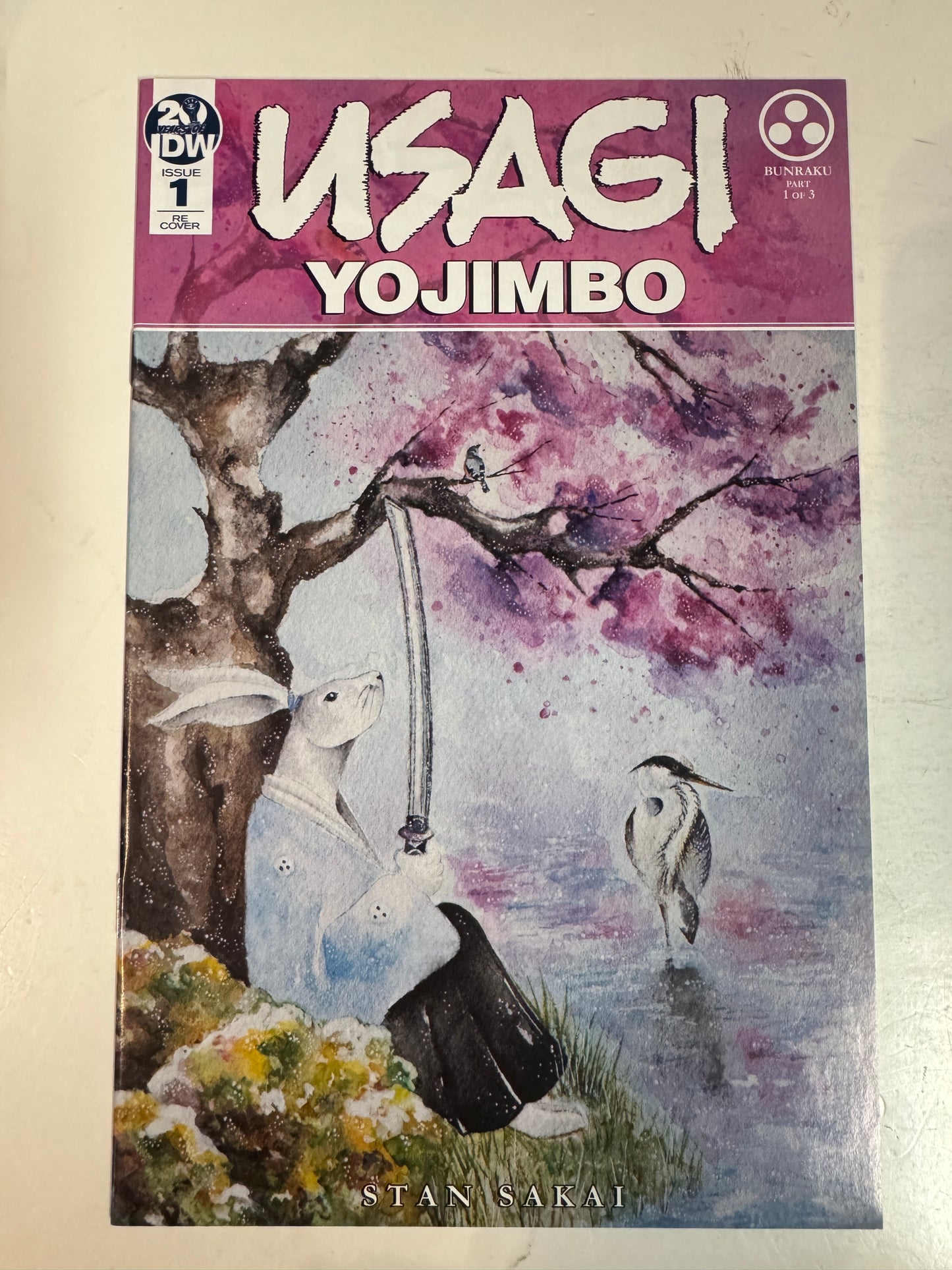 USAGI YOJIMBO Bunraku #1 Calgari Store Exclusive Variant (IDW)