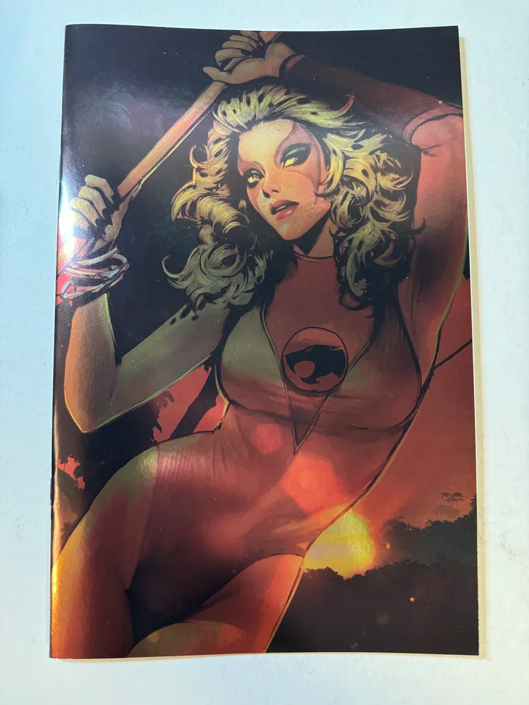 THUNDERCATS CHEETARA #1 NM 1:20 Foil Sozomaika Virgin Variant