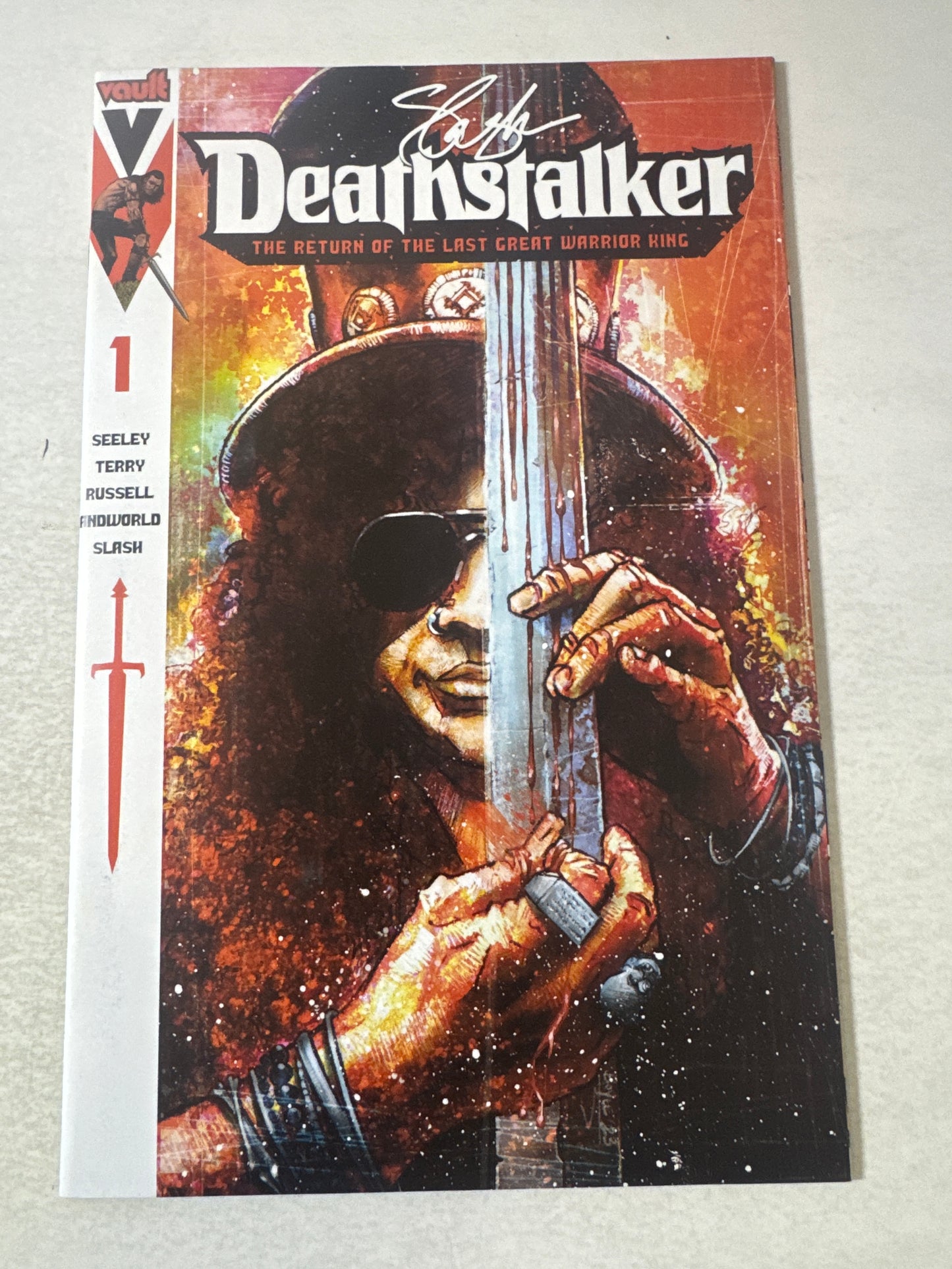 DEATHSTALKER #1 NM C Slash Variant