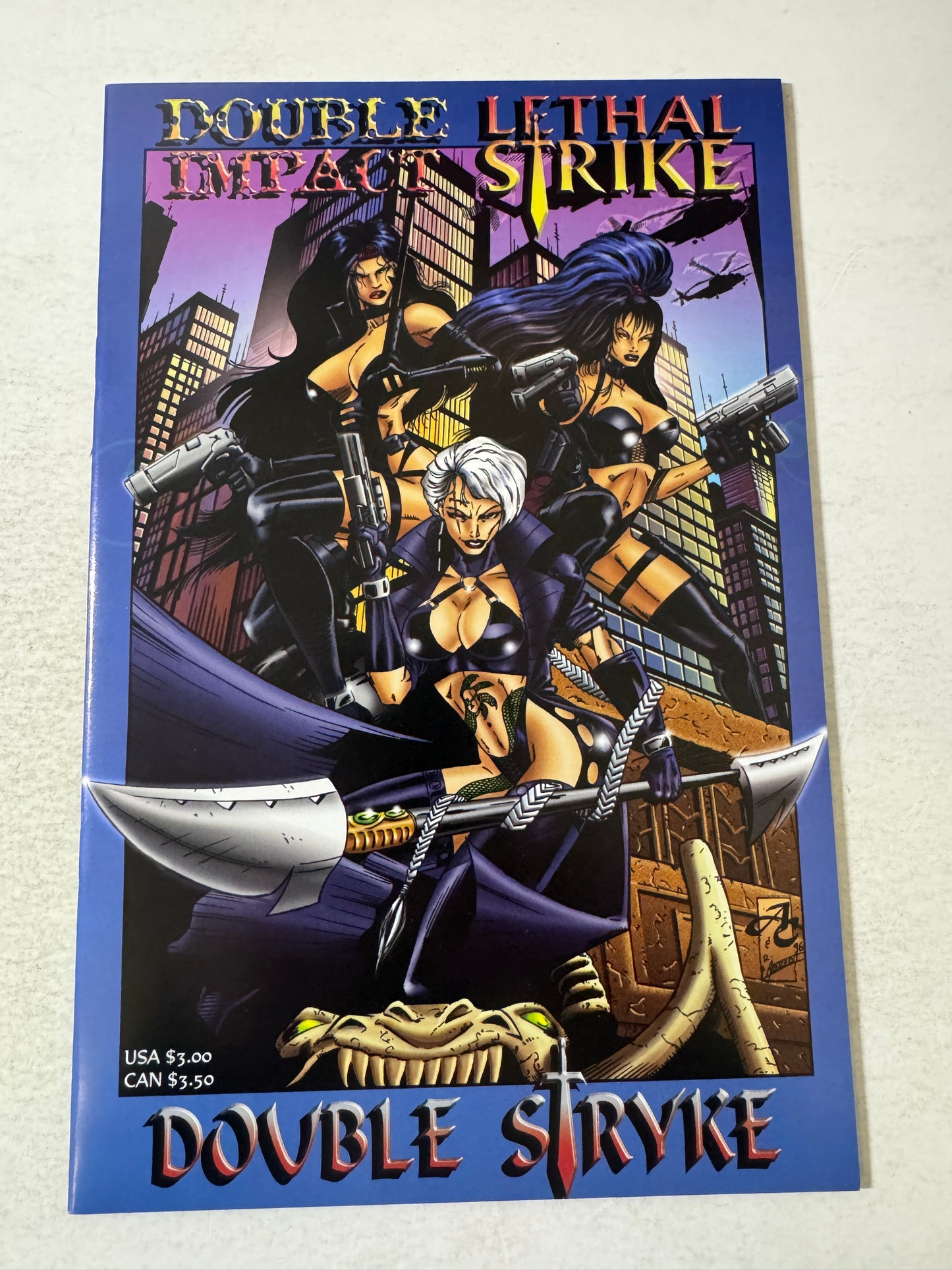 DOUBLE IMPACT LETHAL STRYKE Double Stryke NM