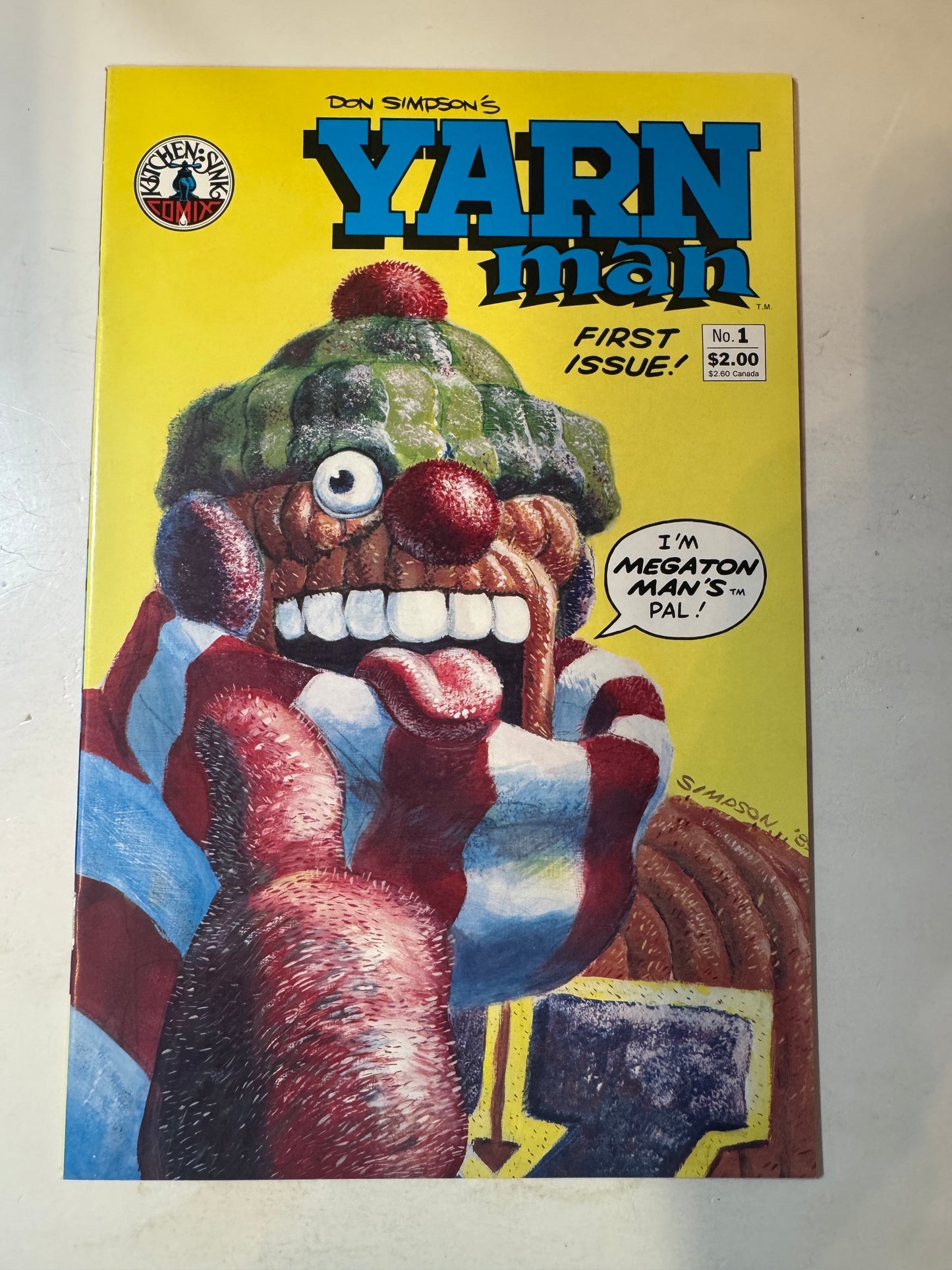 YARN MAN #1 NM